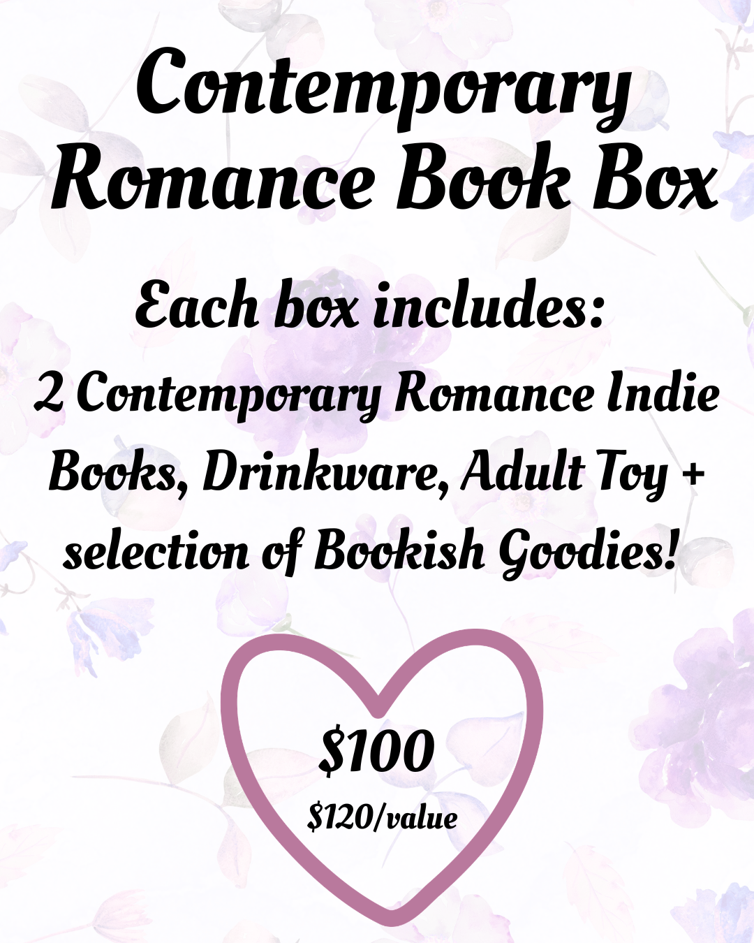 Contemporary Romance Book Box