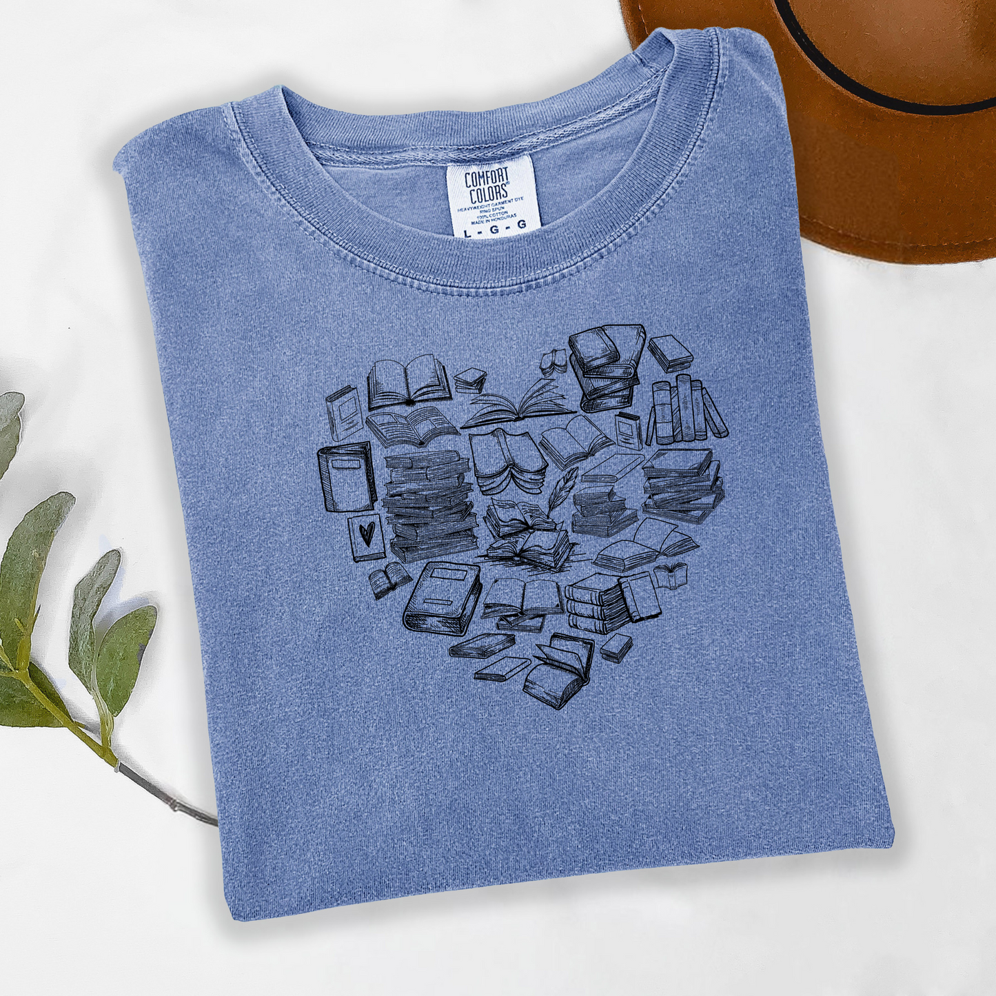 Book Heart Tee
