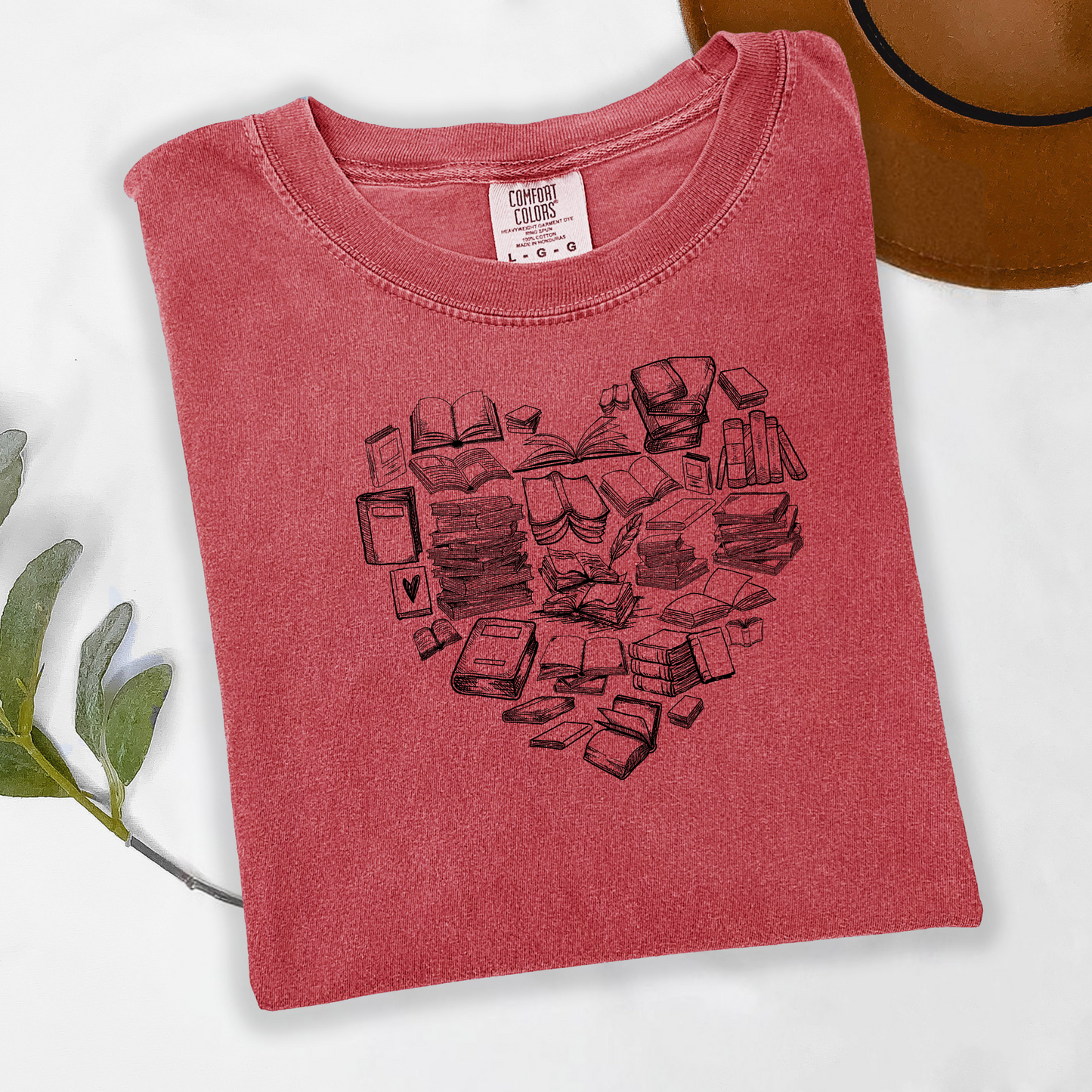 Book Heart Tee