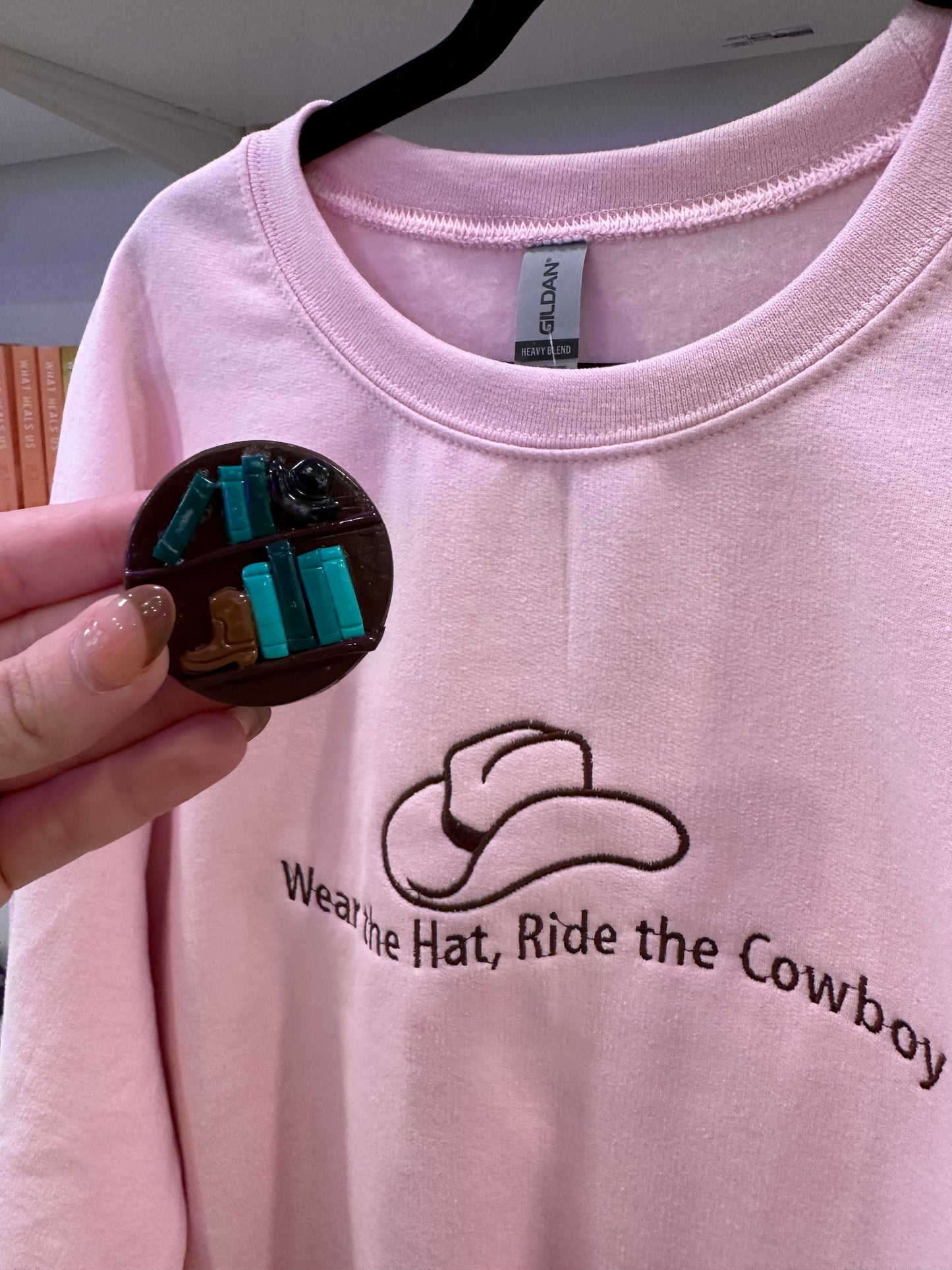 Cowboy Romance Phone Grip