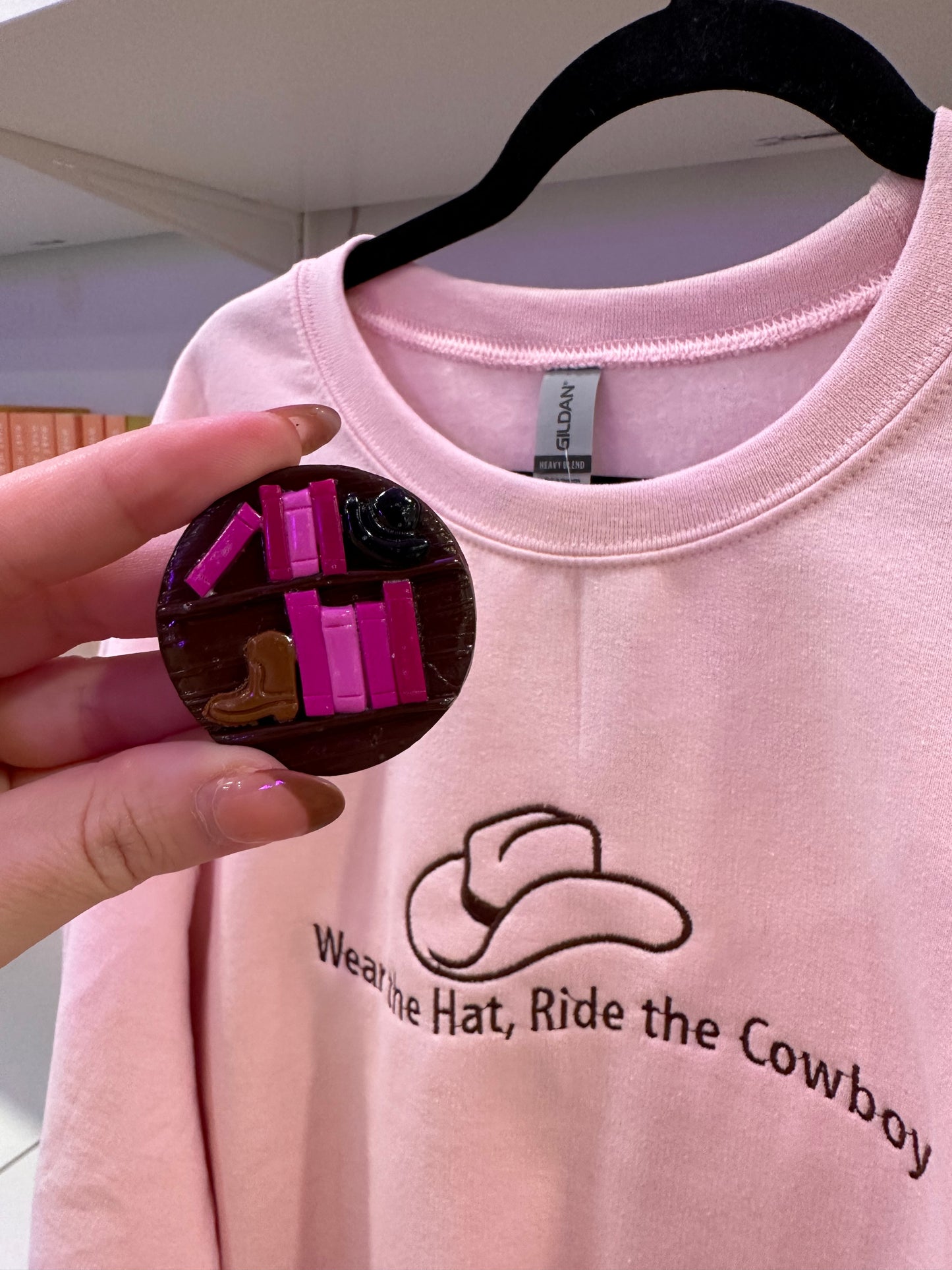 Cowboy Romance Phone Grip
