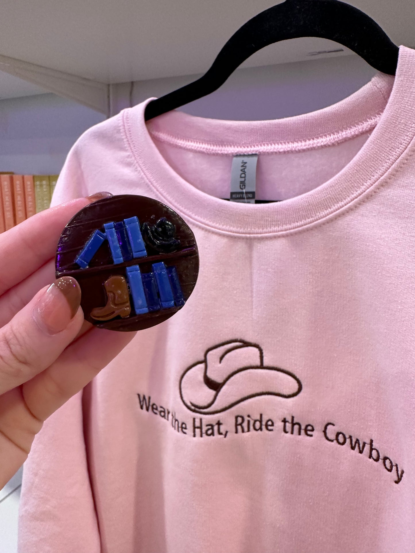 Cowboy Romance Phone Grip