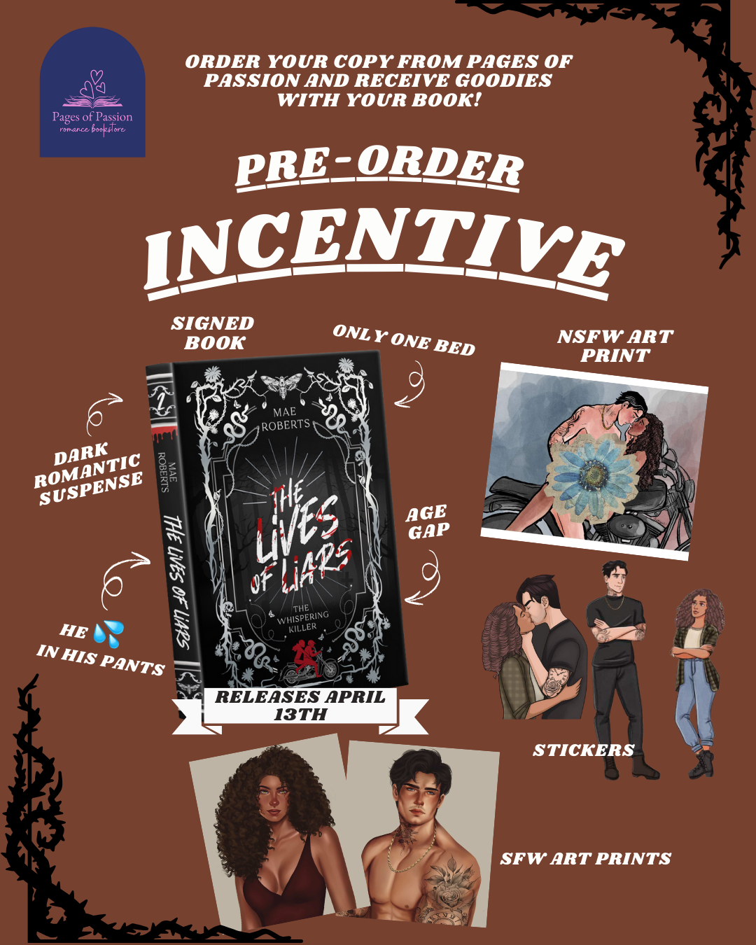 The Lives of Liars - Mae Roberts *April 13, 2026*