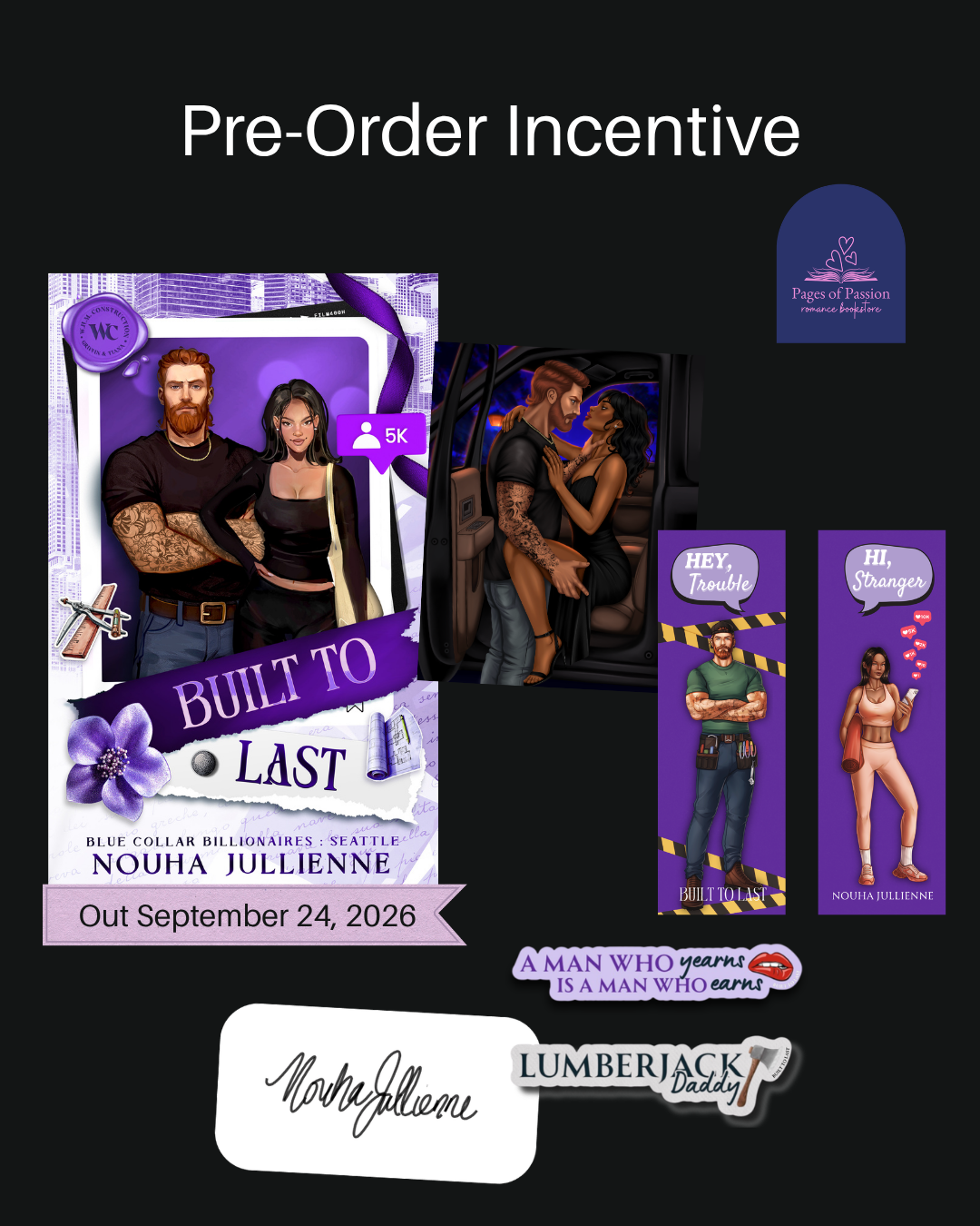 Built To Last (Indie Special Edition) - Nouha Jullienne *September 24, 2026*