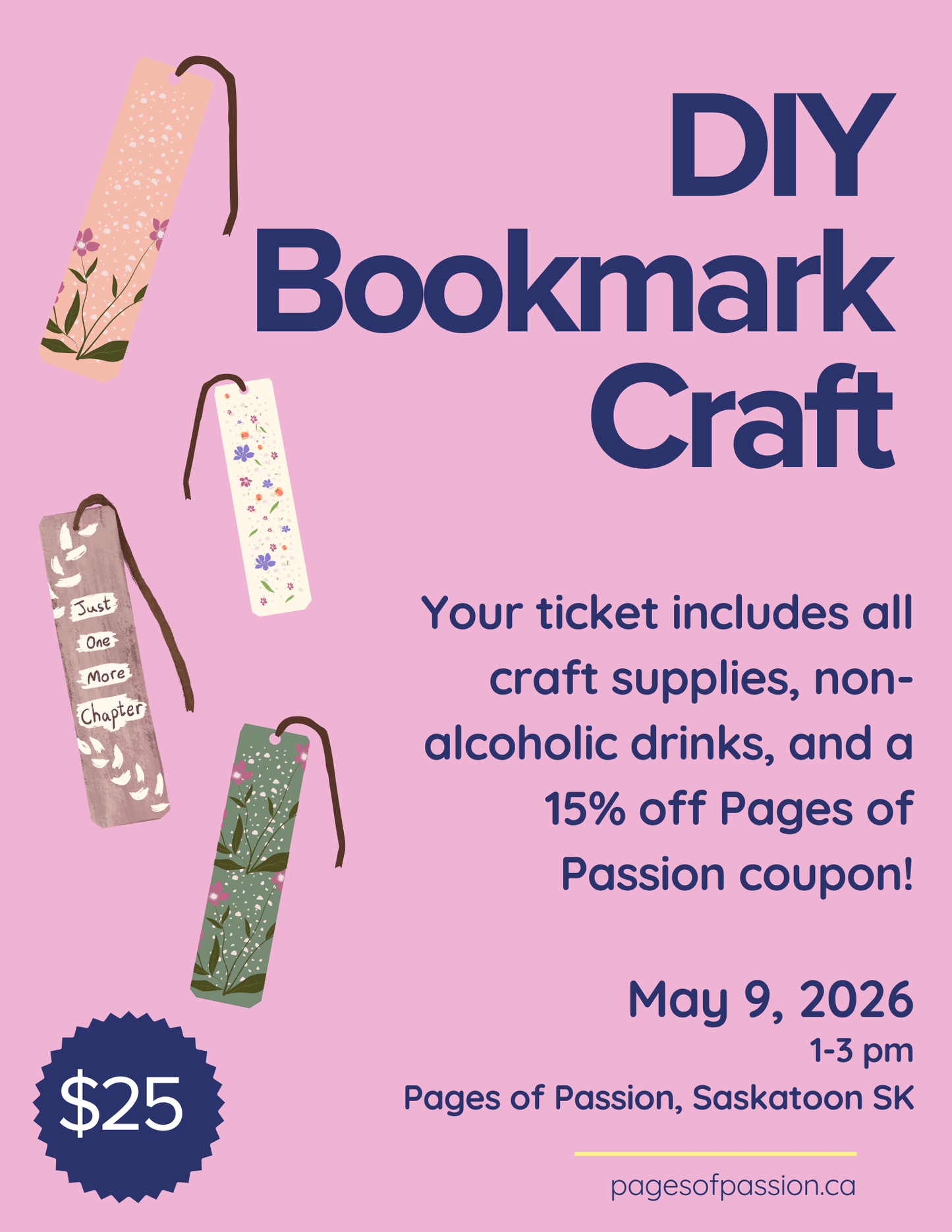 DIY Bookmark Craft