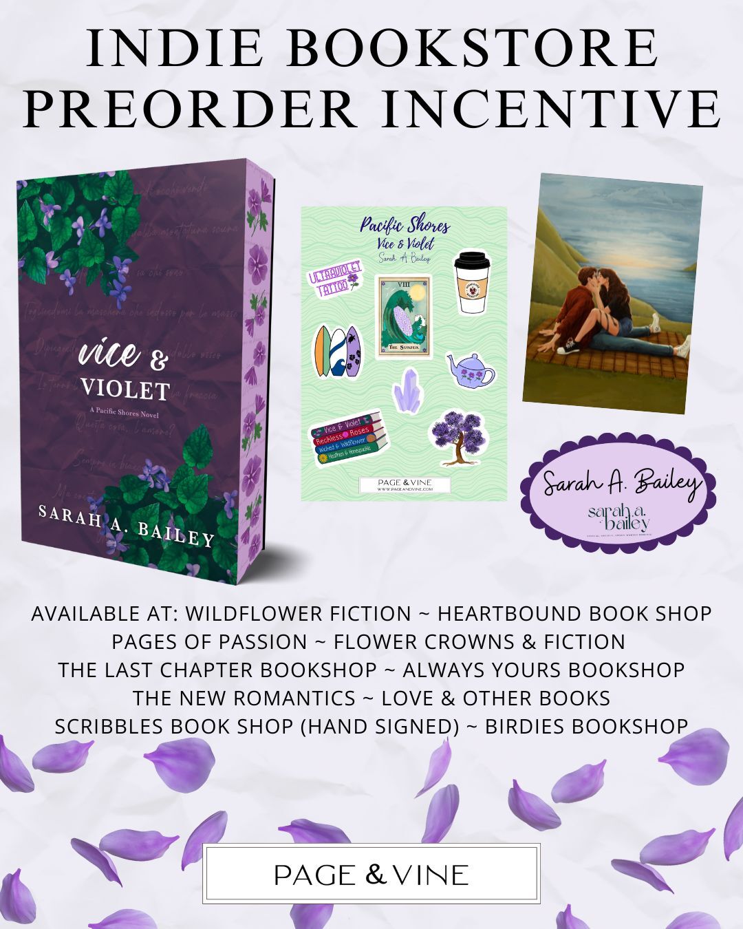 Vice & Violet - Sarah A. Bailey