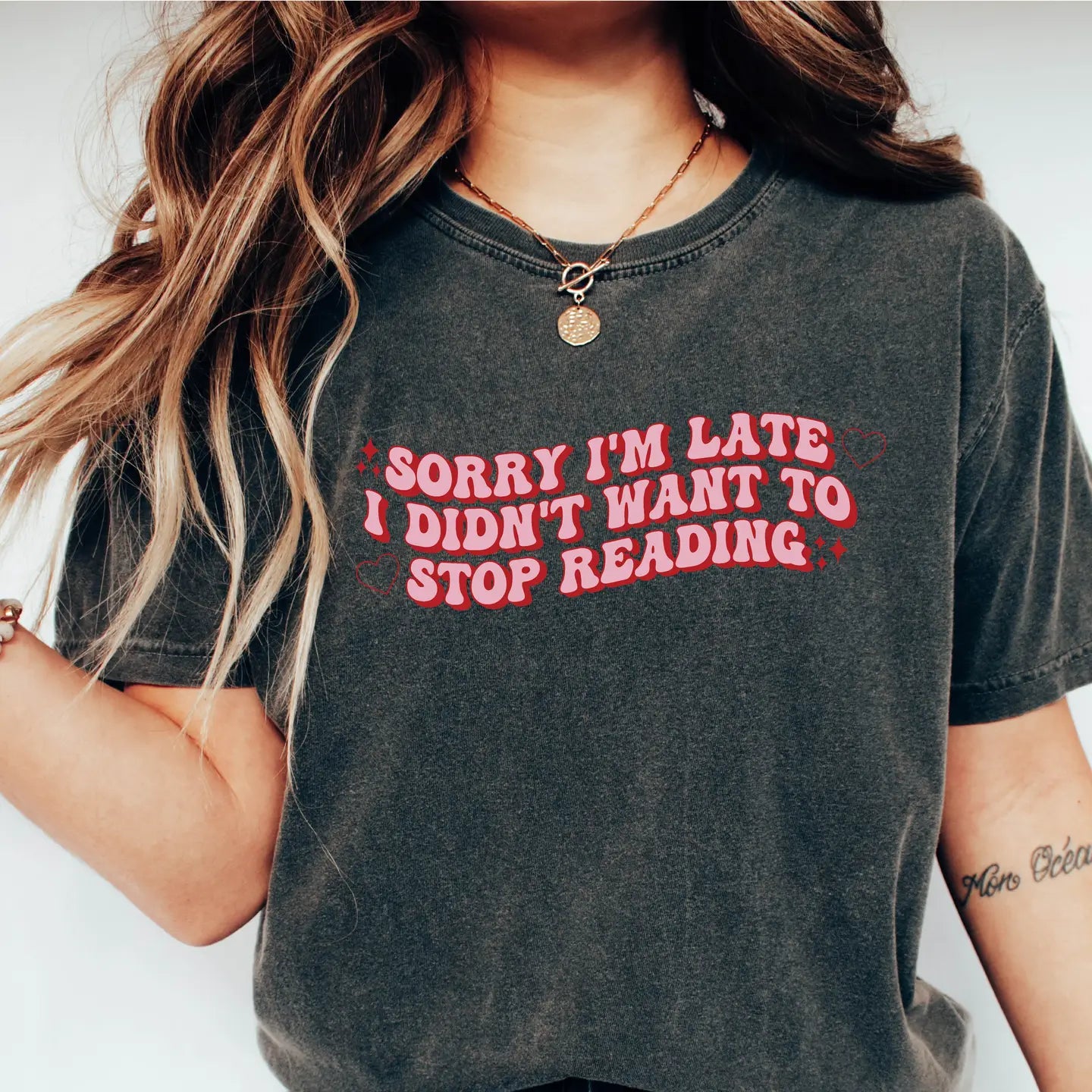 Oversized Book Lover Tee