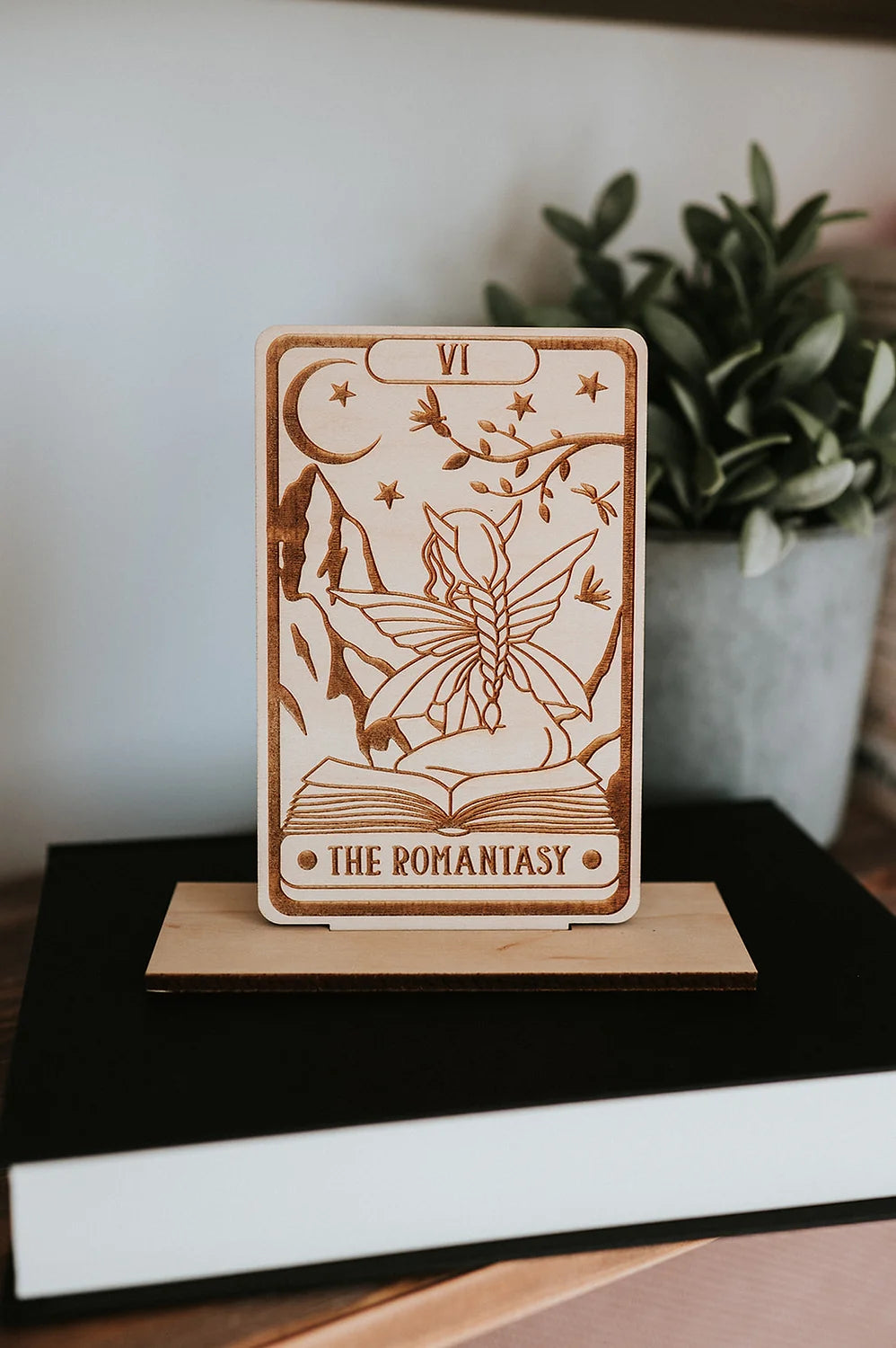 The Romantasy Shelf Sitter w/stand