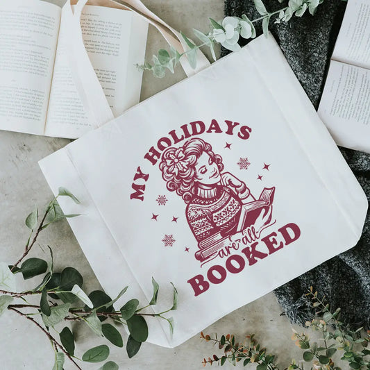 My Holidays are Booked tote