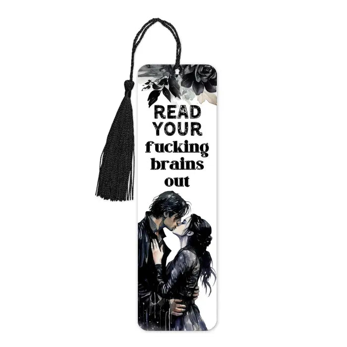 Read Your Brains Out sweary bookmark
