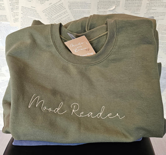 Mood Reader Embroidered Sweater