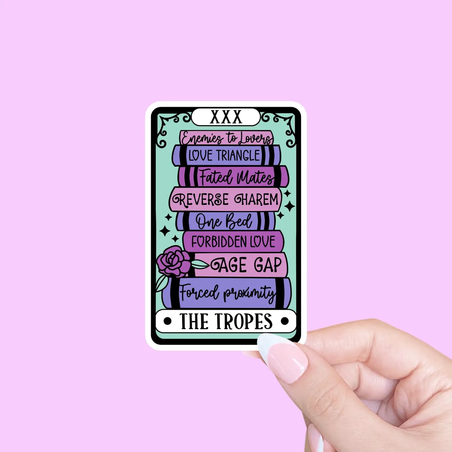 The Tropes Tarot Card Sticker