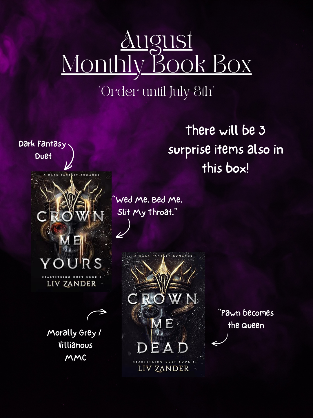 Monthly Romance Book Box Subscription