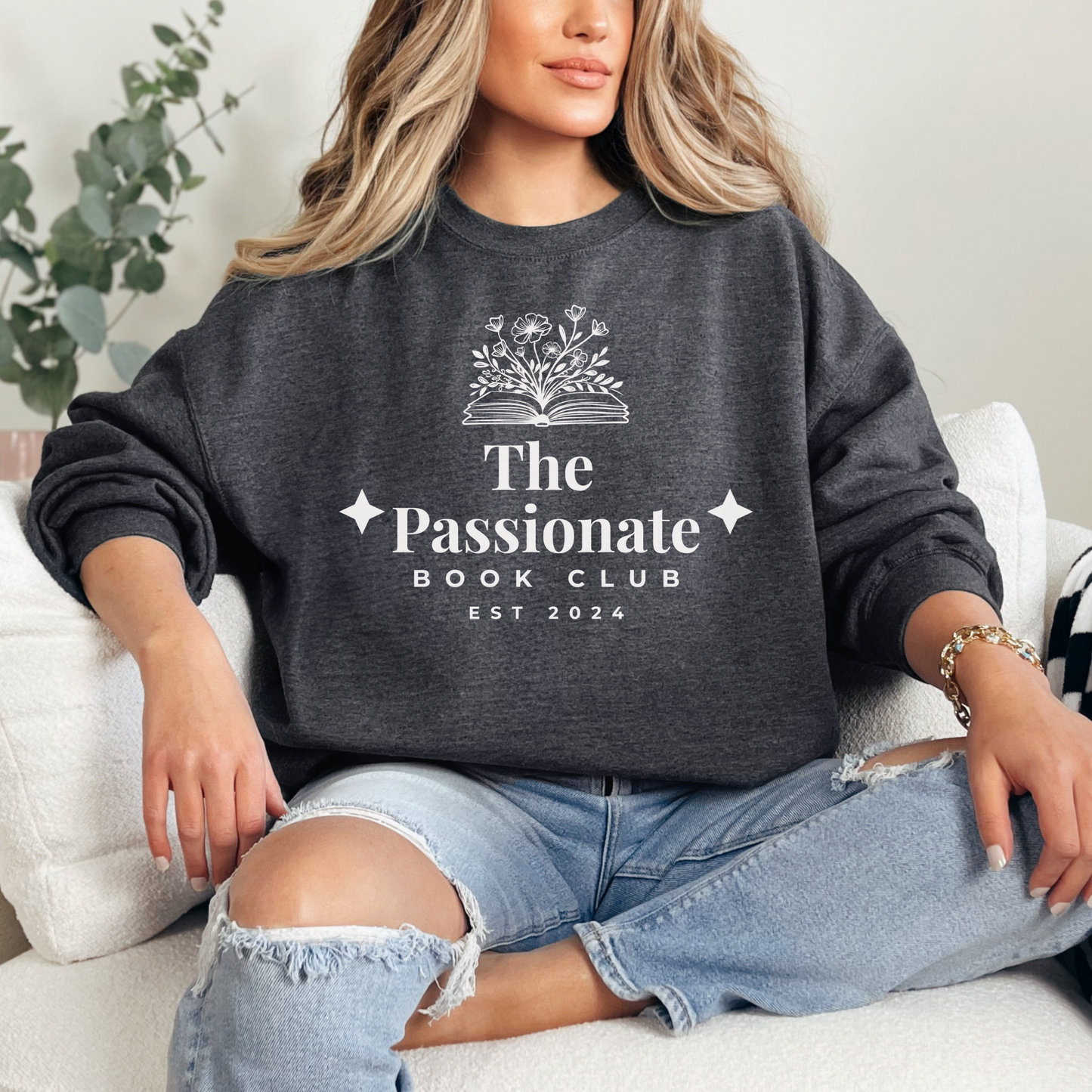 The Passionate Book Club Crewneck