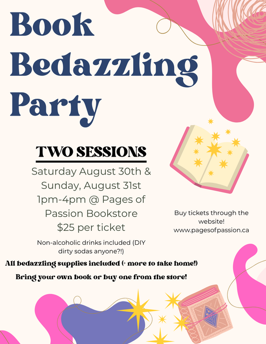 Book Bedazzling Party