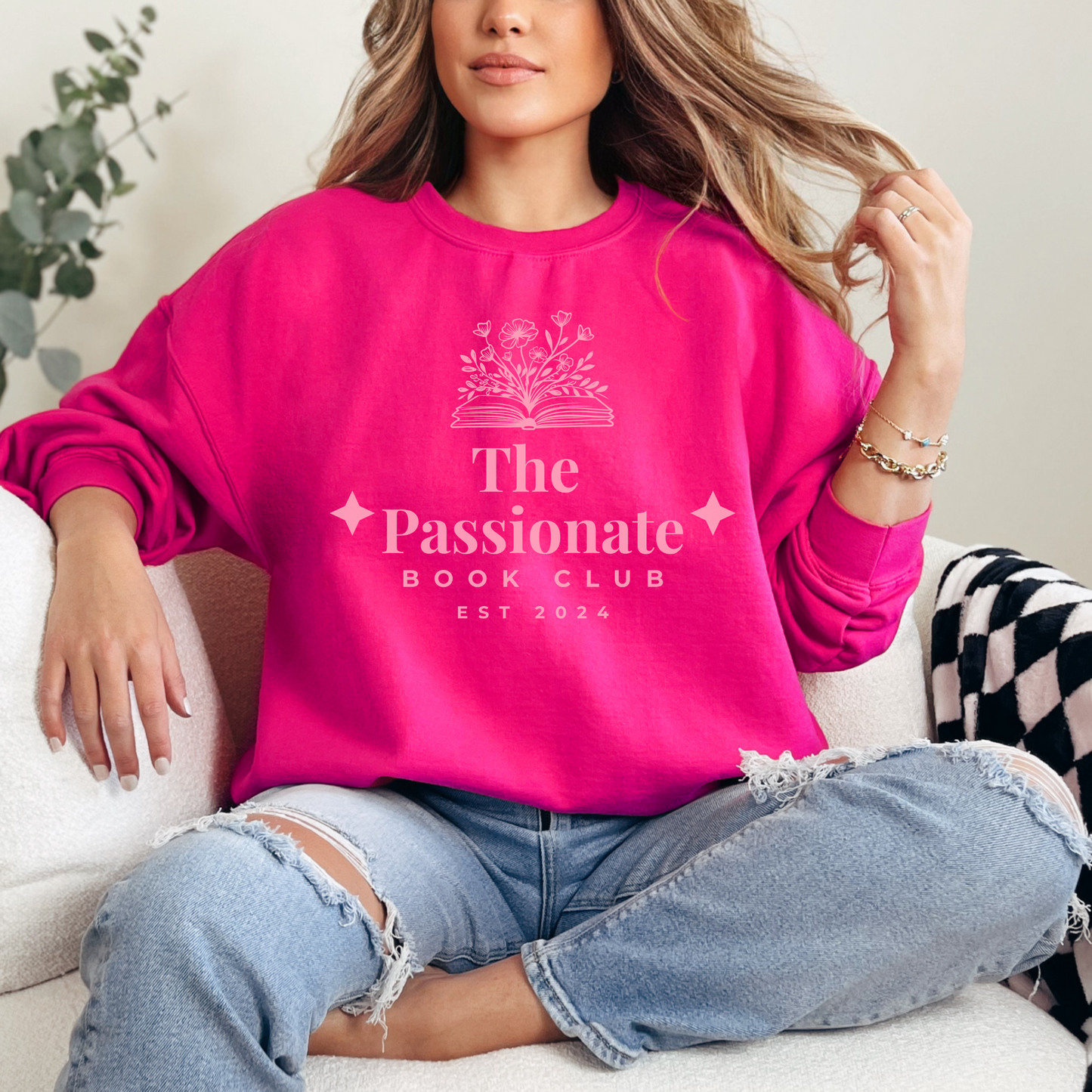 The Passionate Book Club Crewneck