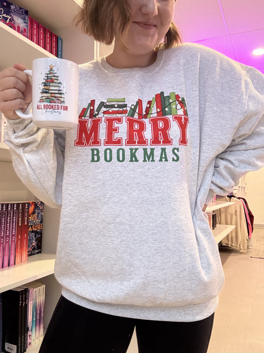 Merry Bookmas Crewneck