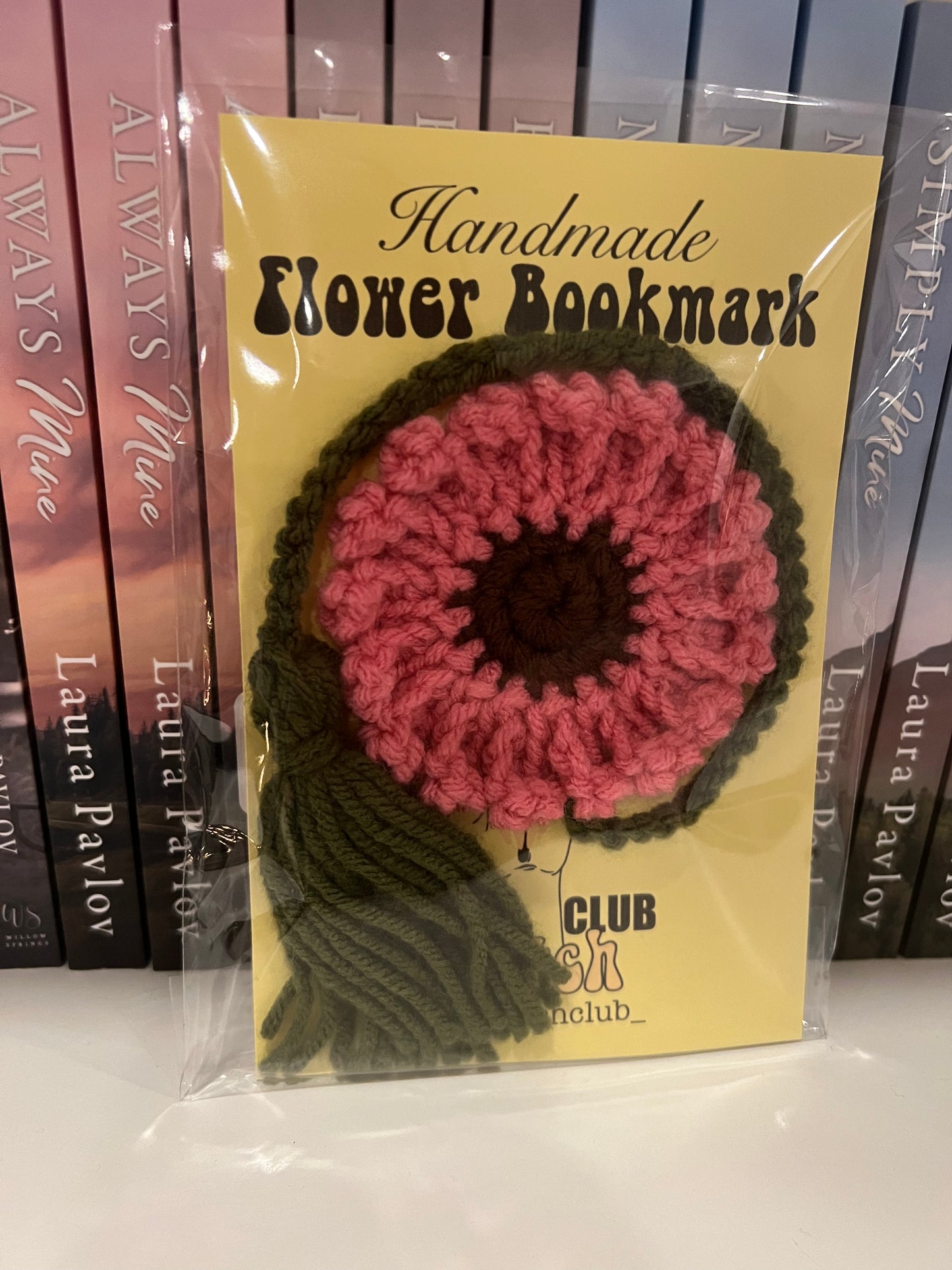 Crochet Flower Bookmark