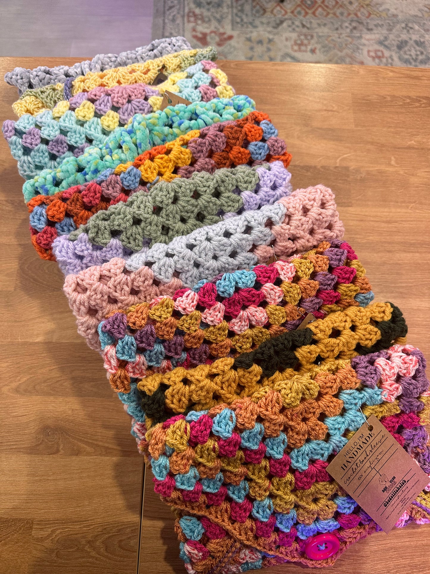 Crochet Book Sleeve