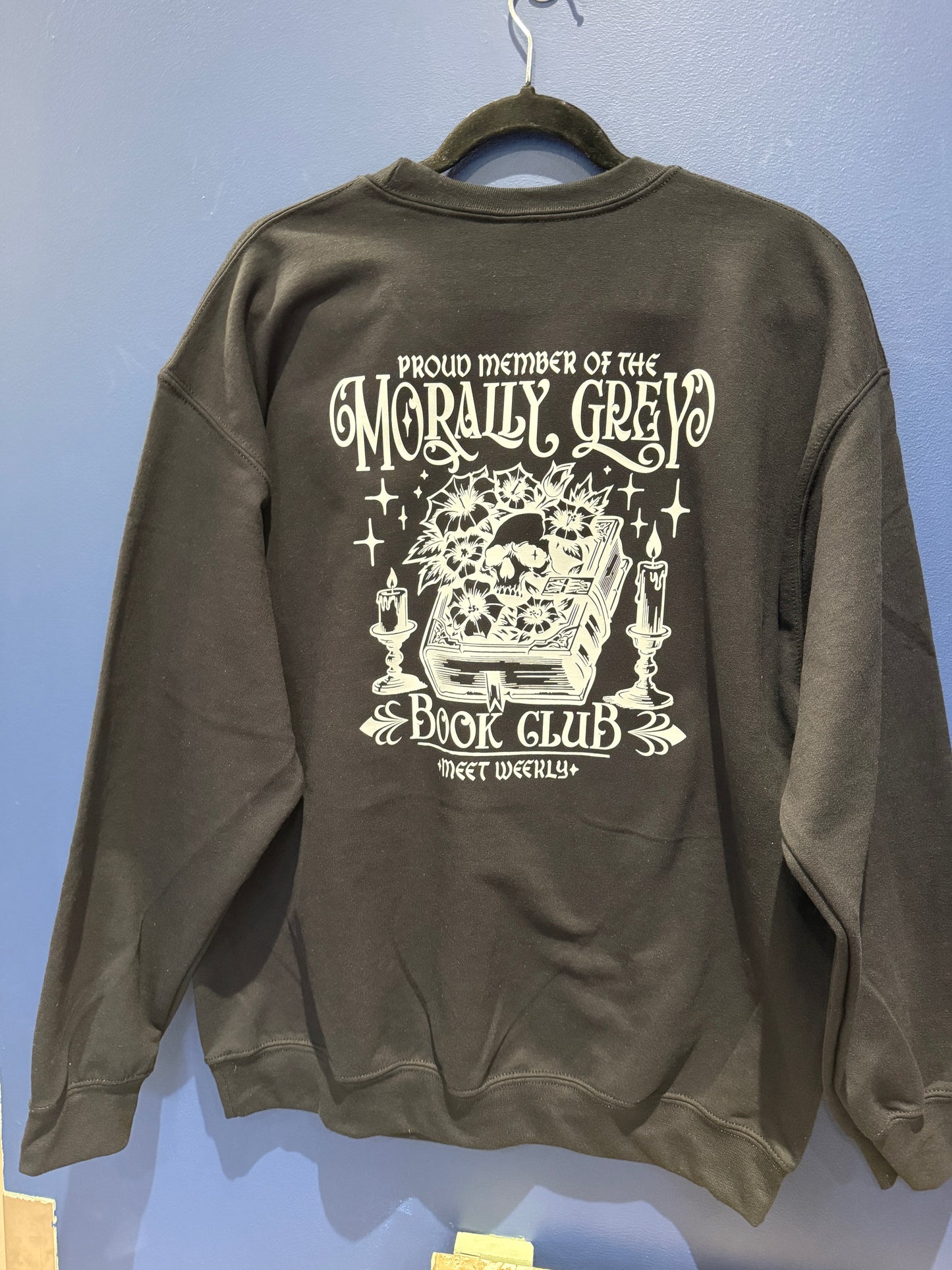 Morally Grey Bookclub Sweater
