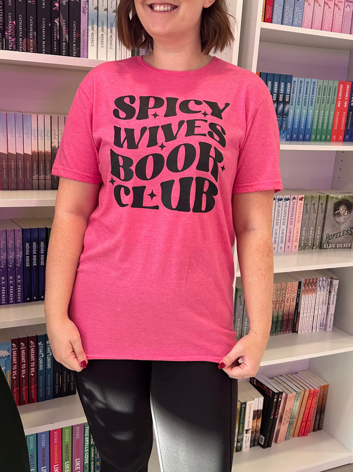 Spicy Wives Book Club T-shirt