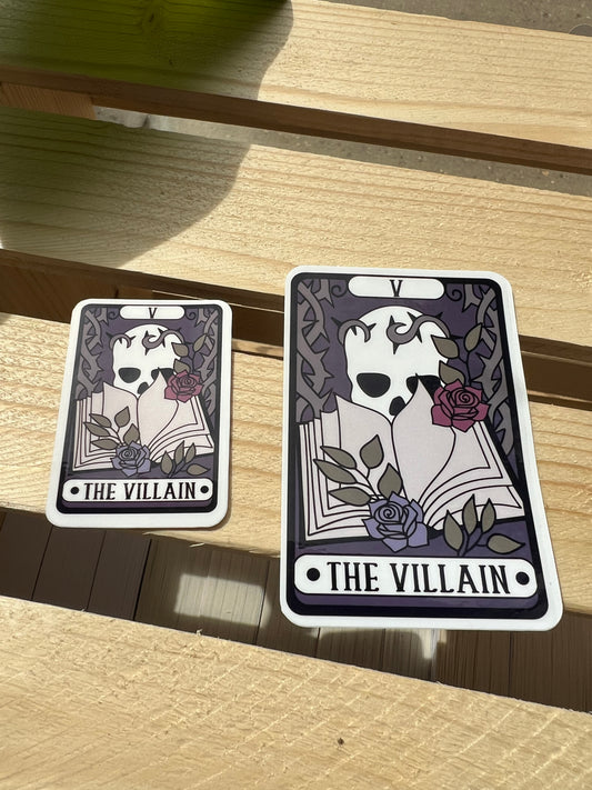 The Villain Tarot sticker