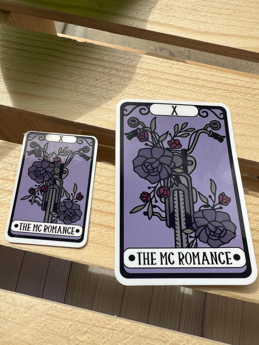 The MC Romance Tarot sticker