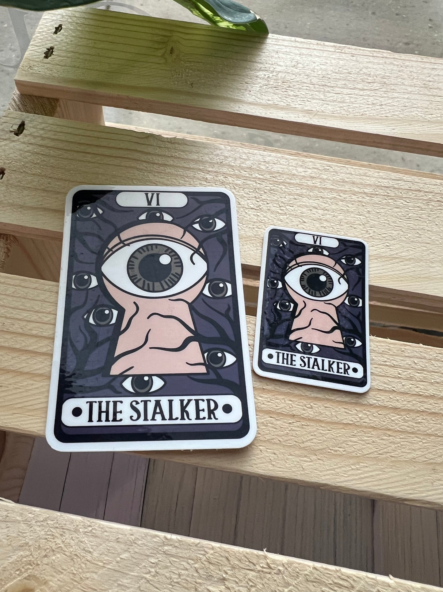 The Stalker Tarot sticker