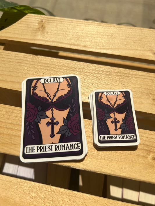 The Priest Romance Tarot sticker