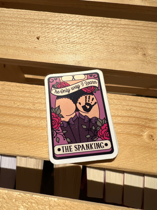 The Spanking Tarot sticker