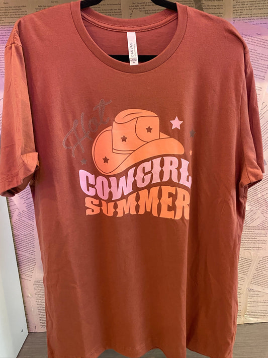 Hot Cowgirl Summer Tee
