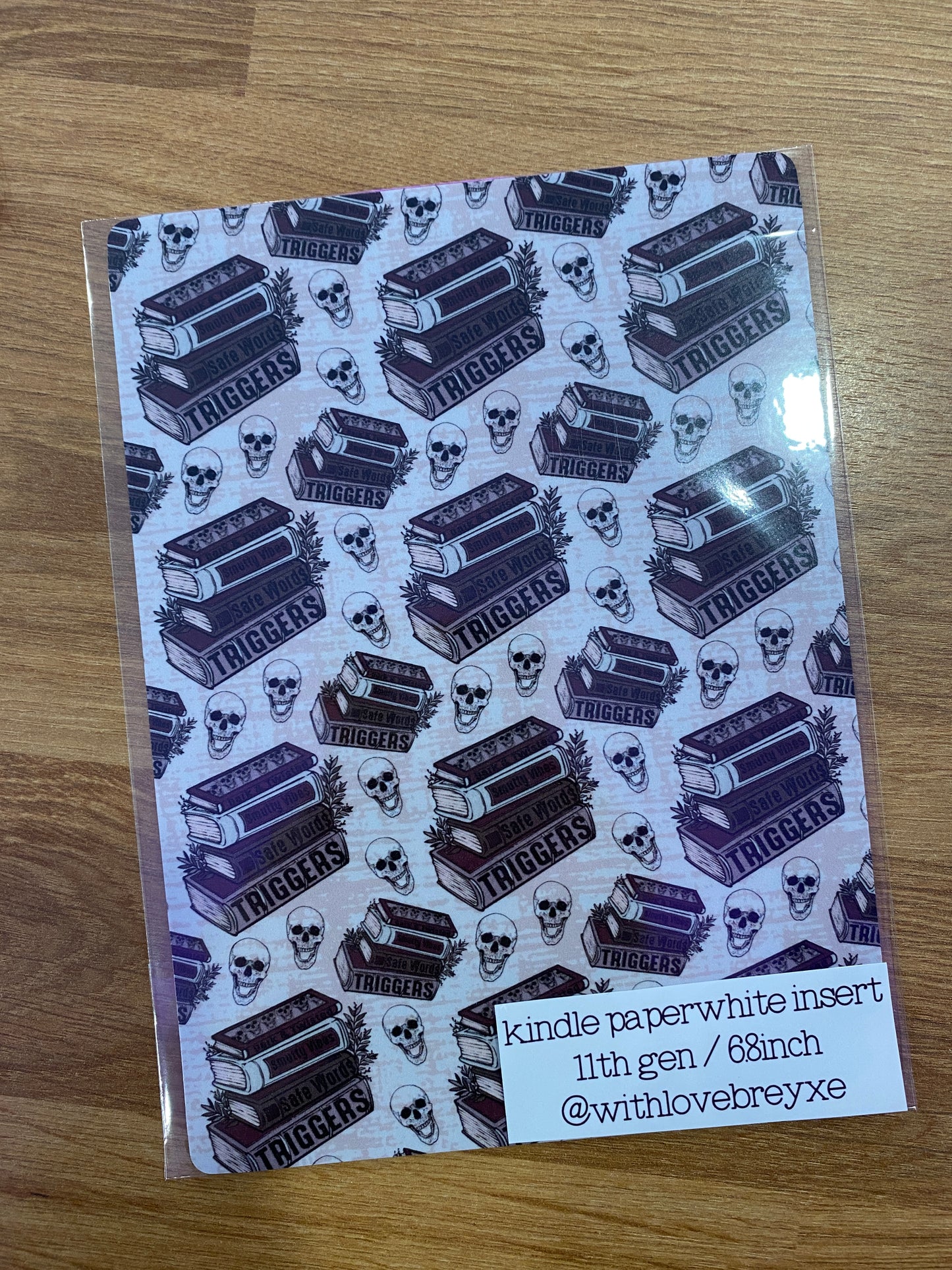 Bookish Kindle Insert
