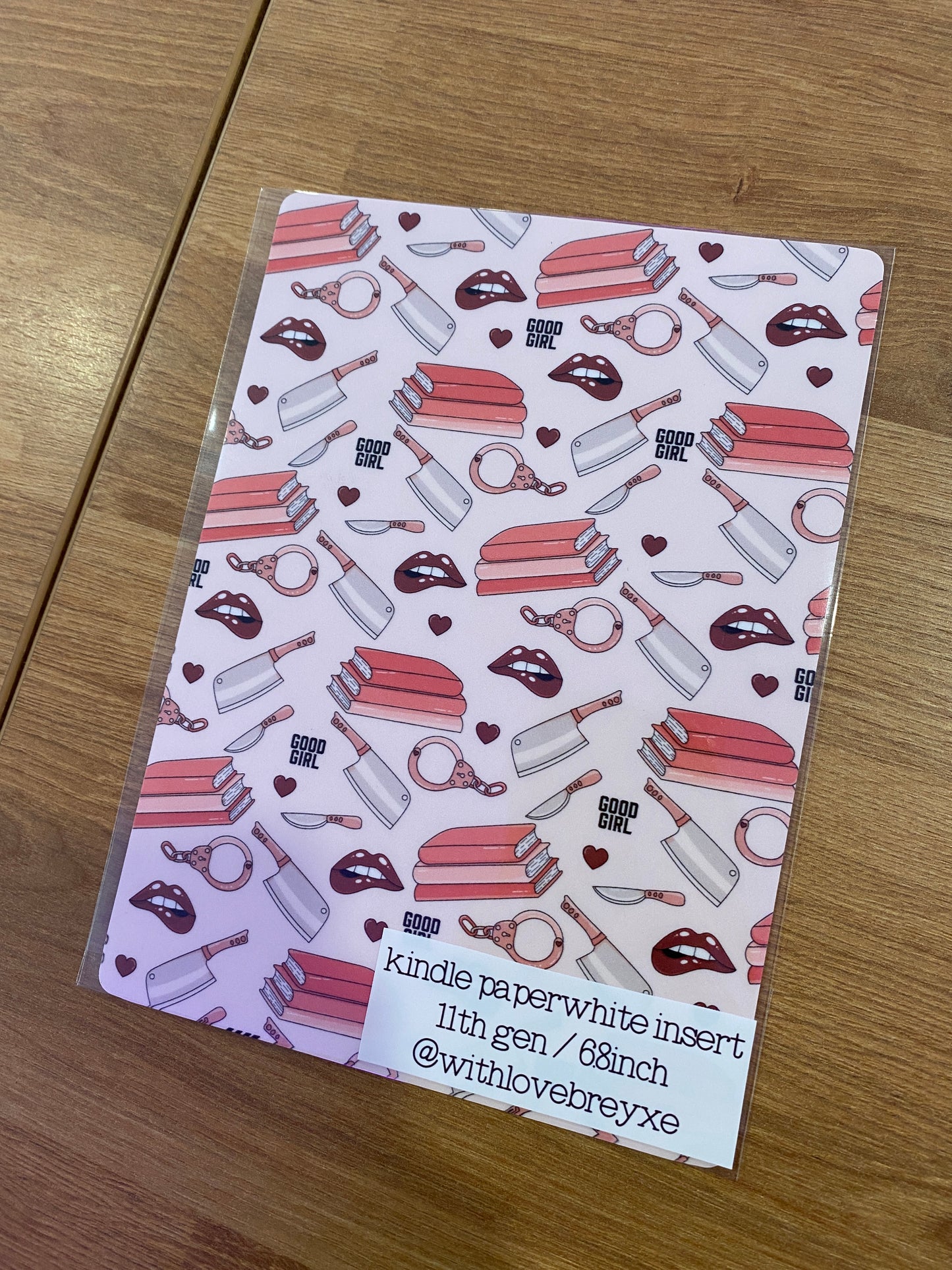 Bookish Kindle Insert