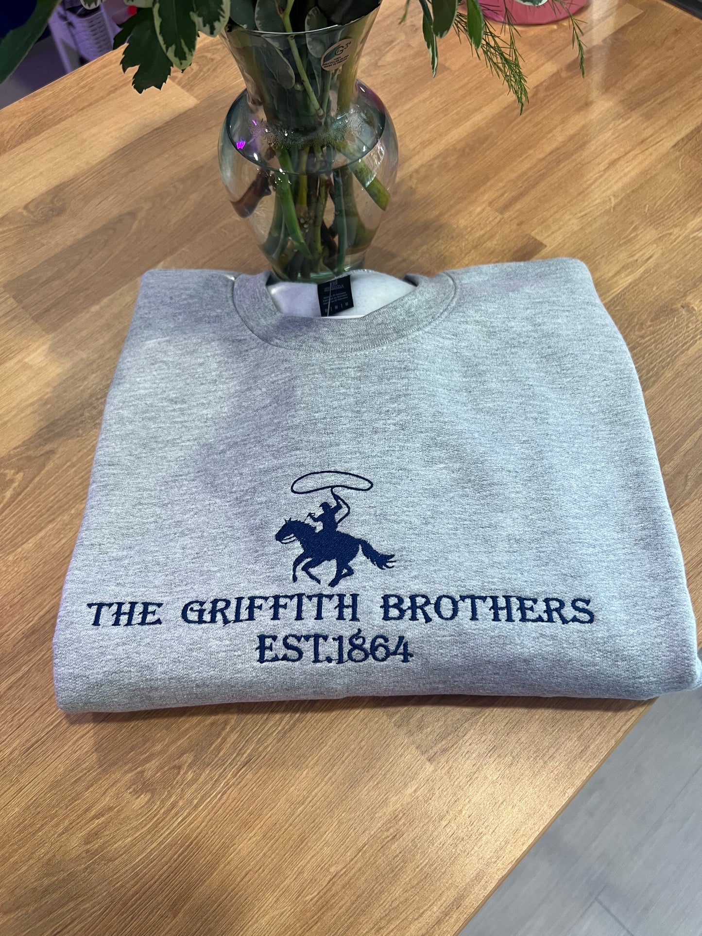 The Griffith Brothers Embroidered Sweater