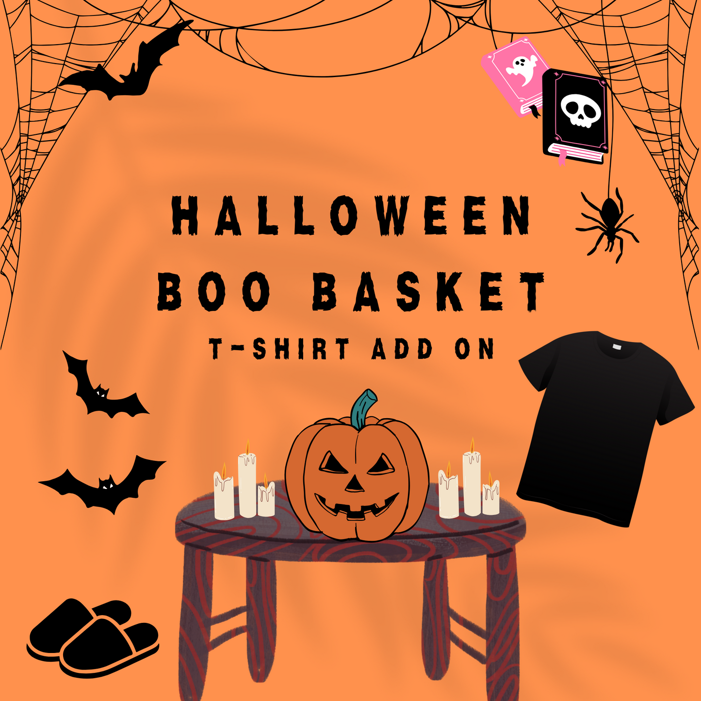 Halloween T-Shirt *Boo Basket Add-On*