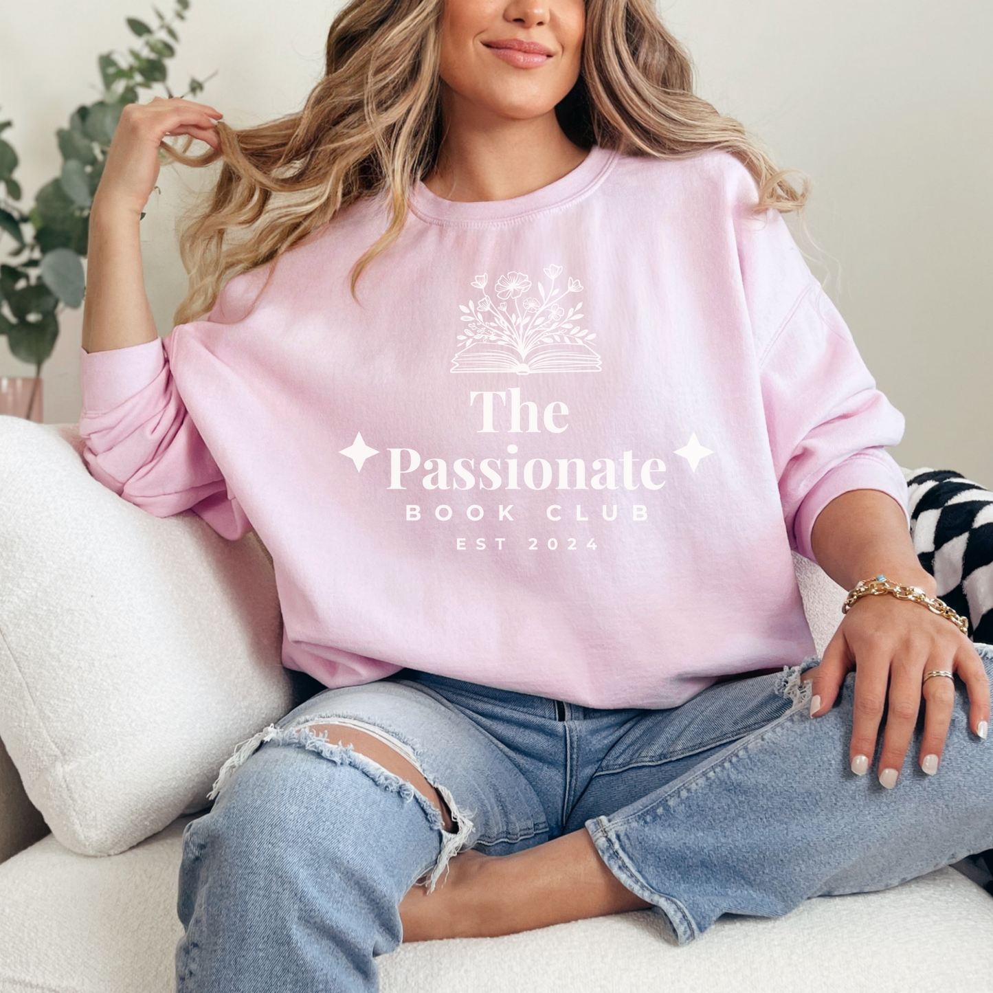 The Passionate Book Club Crewneck