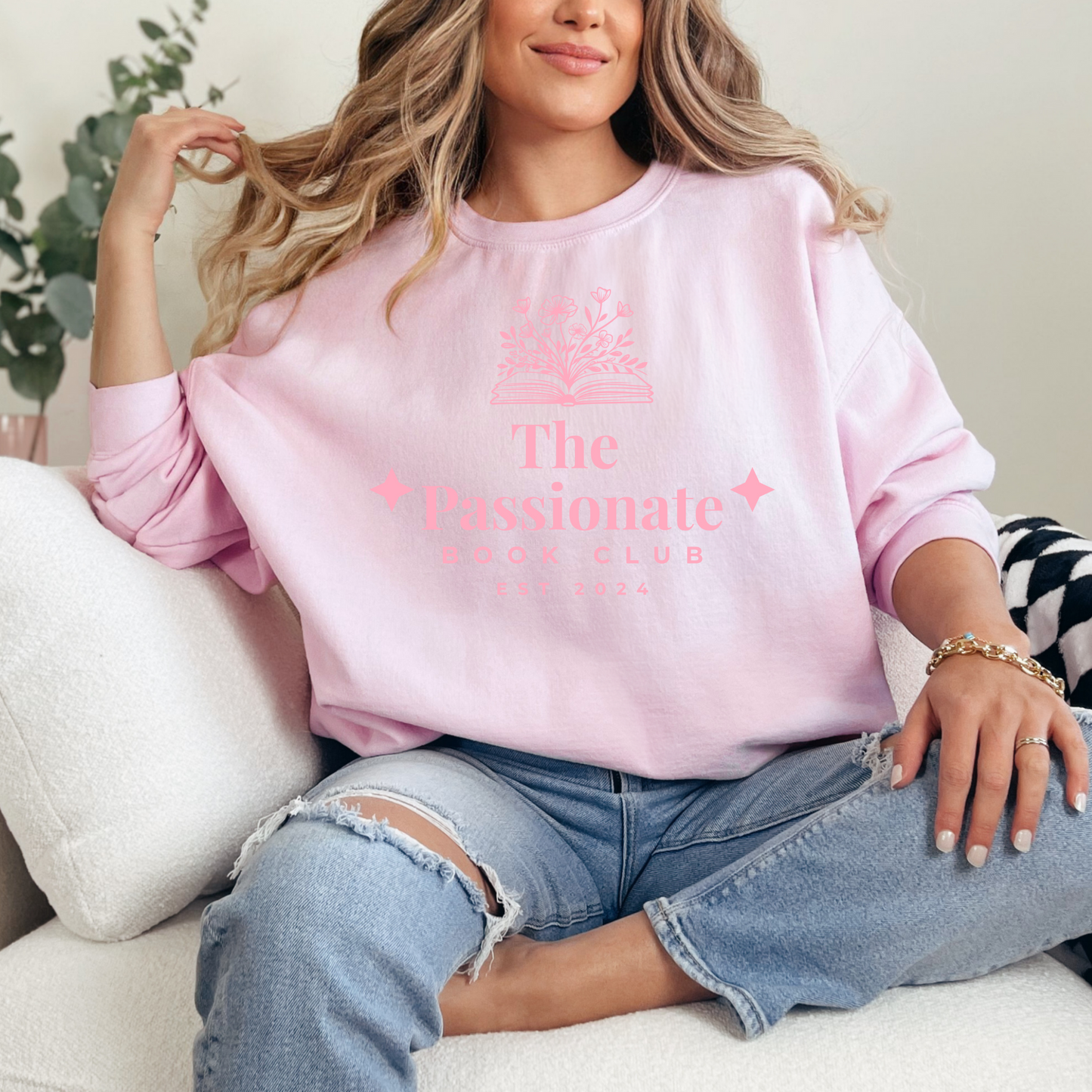 The Passionate Book Club Crewneck