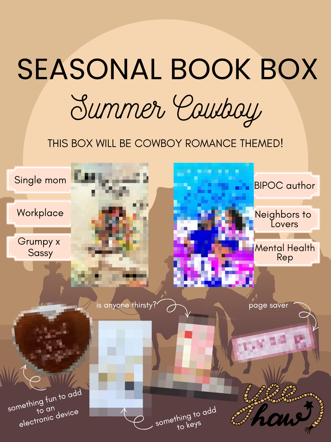 Seasonal Romance Book Box Subscription