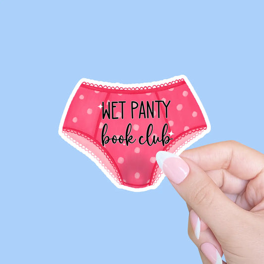Wet Panty Bookclub Sticker