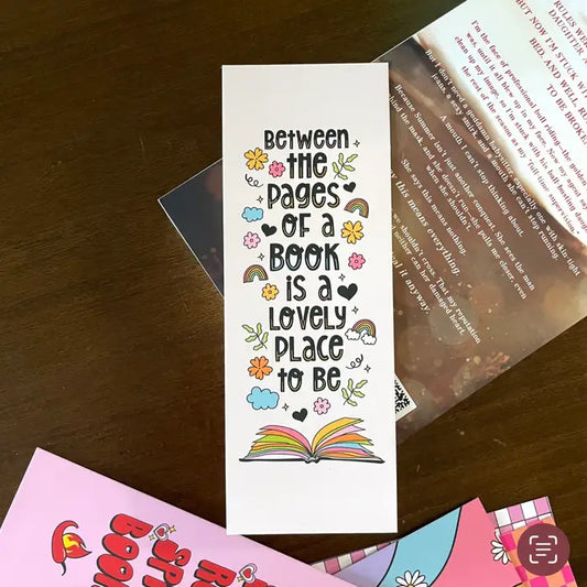 Between the Pages of a Book Bookmark