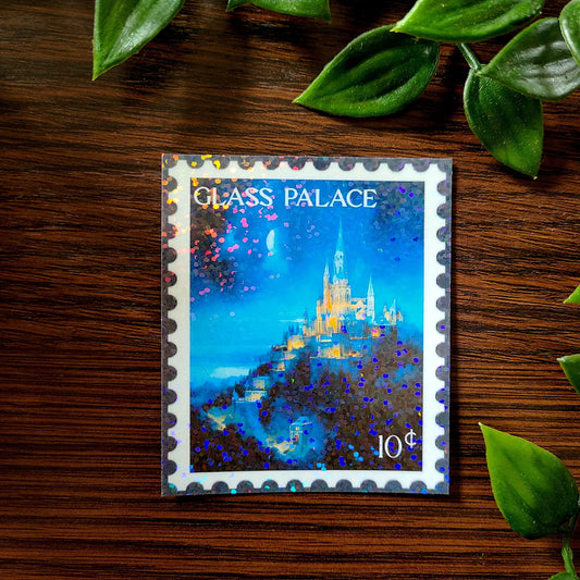 Glass Palace stamp sticker