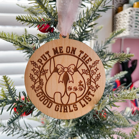 Good Girls ornament