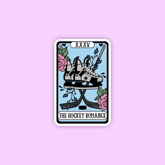 The Hockey Romance Tarot sticker