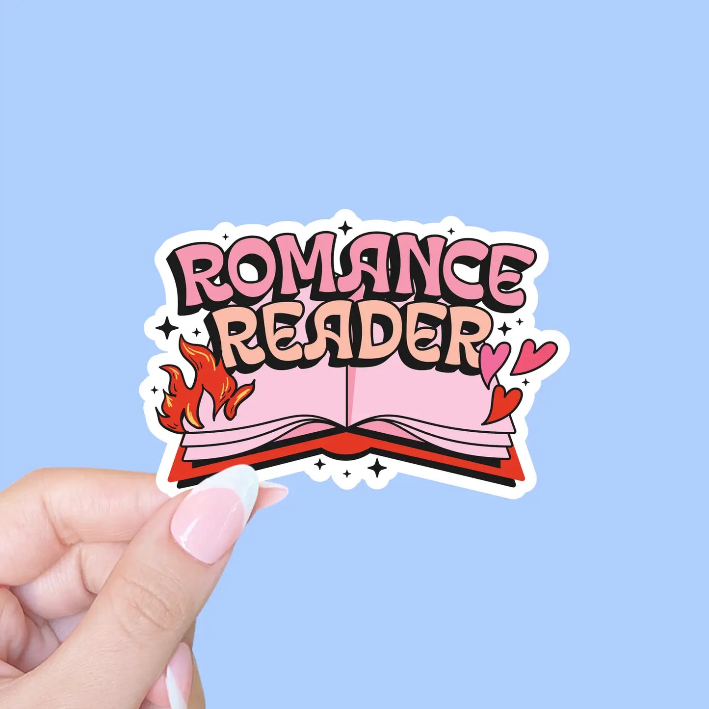 Romance Reader sticker