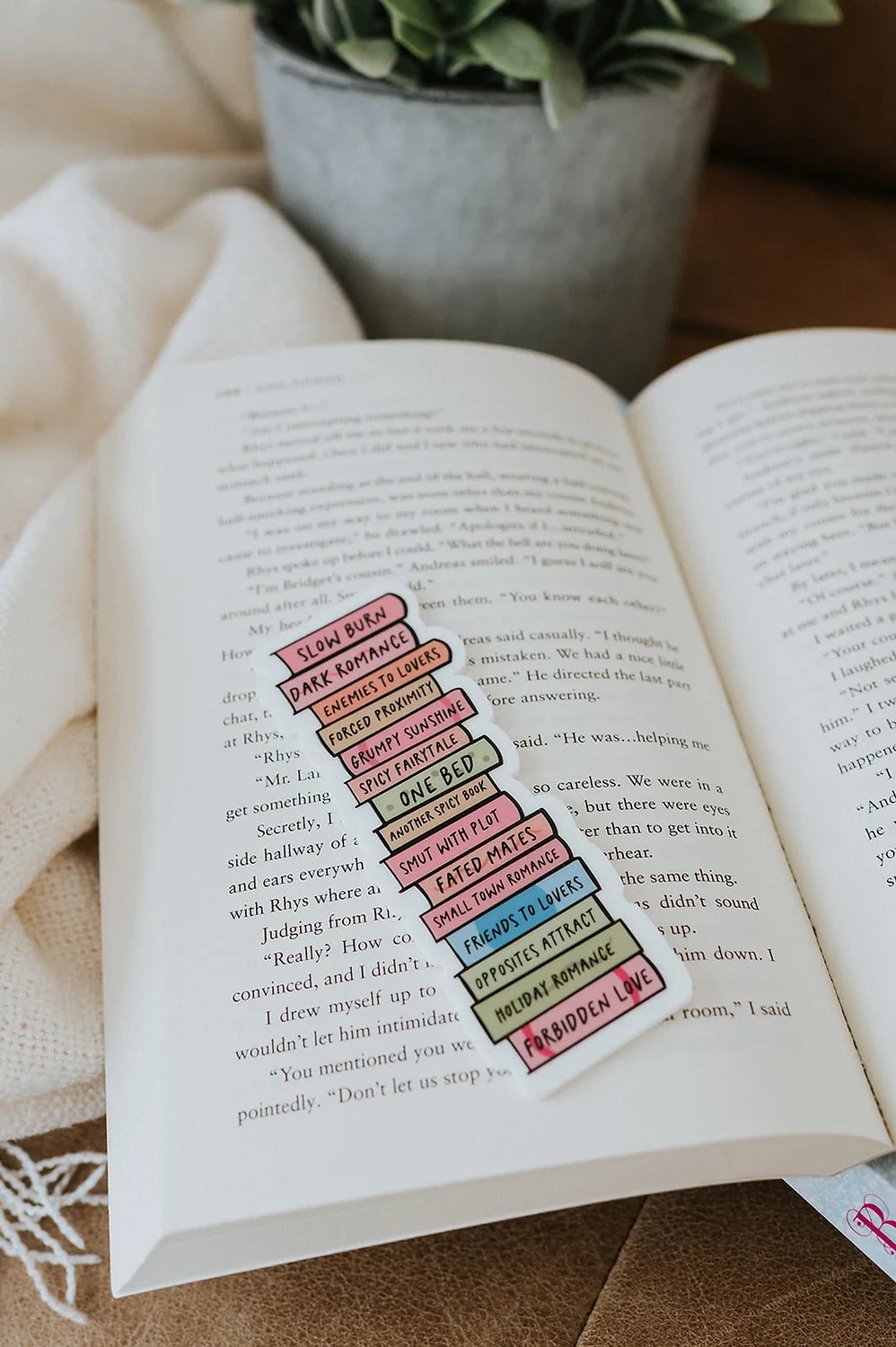 Tropes Bookstack Acrylic Bookmark